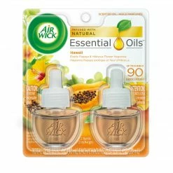 Air Wick Scented Oils, Hawaii Exotic Papaya/Hibiscus Flower, 2/Pack (6233885175)