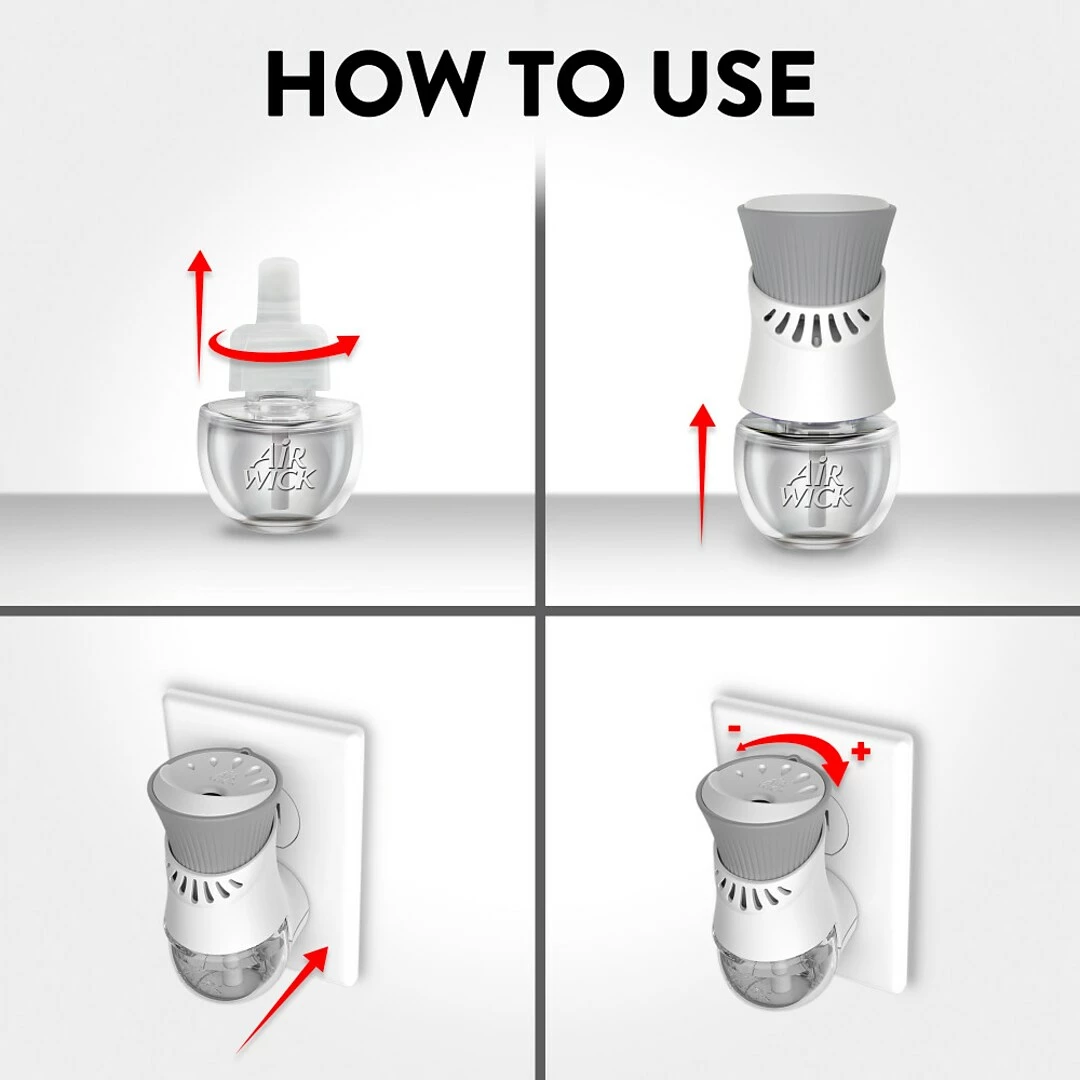 Air Wick Scented Oils, Hawaii Exotic Papaya/Hibiscus Flower, 2/Pack (6233885175) - Image 3