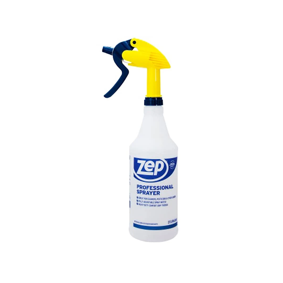 Zep 32 Oz. Spray Bottle, White/Yellow/Blue (HDPRO36)