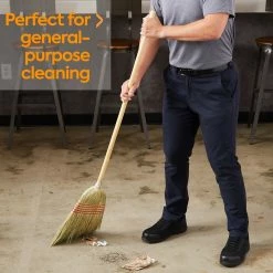 Coastwide Professional™ 10" Standard Corn Broom, Natural (CW57732) 9 Coastwide Professional™ 10" Standard Corn Broom, Natural (CW57732) -Febreze shop unnamed file 1088
