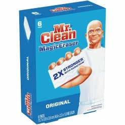 Mr. Clean Magic Eraser Original, Cleaning Pads With Durafoam, 6 Count, 6 Packs/Carton (79009) 13 Mr. Clean Magic Eraser Original, Cleaning Pads With Durafoam, 6 Count, 6 Packs/Carton (79009) -Febreze shop unnamed file 1112