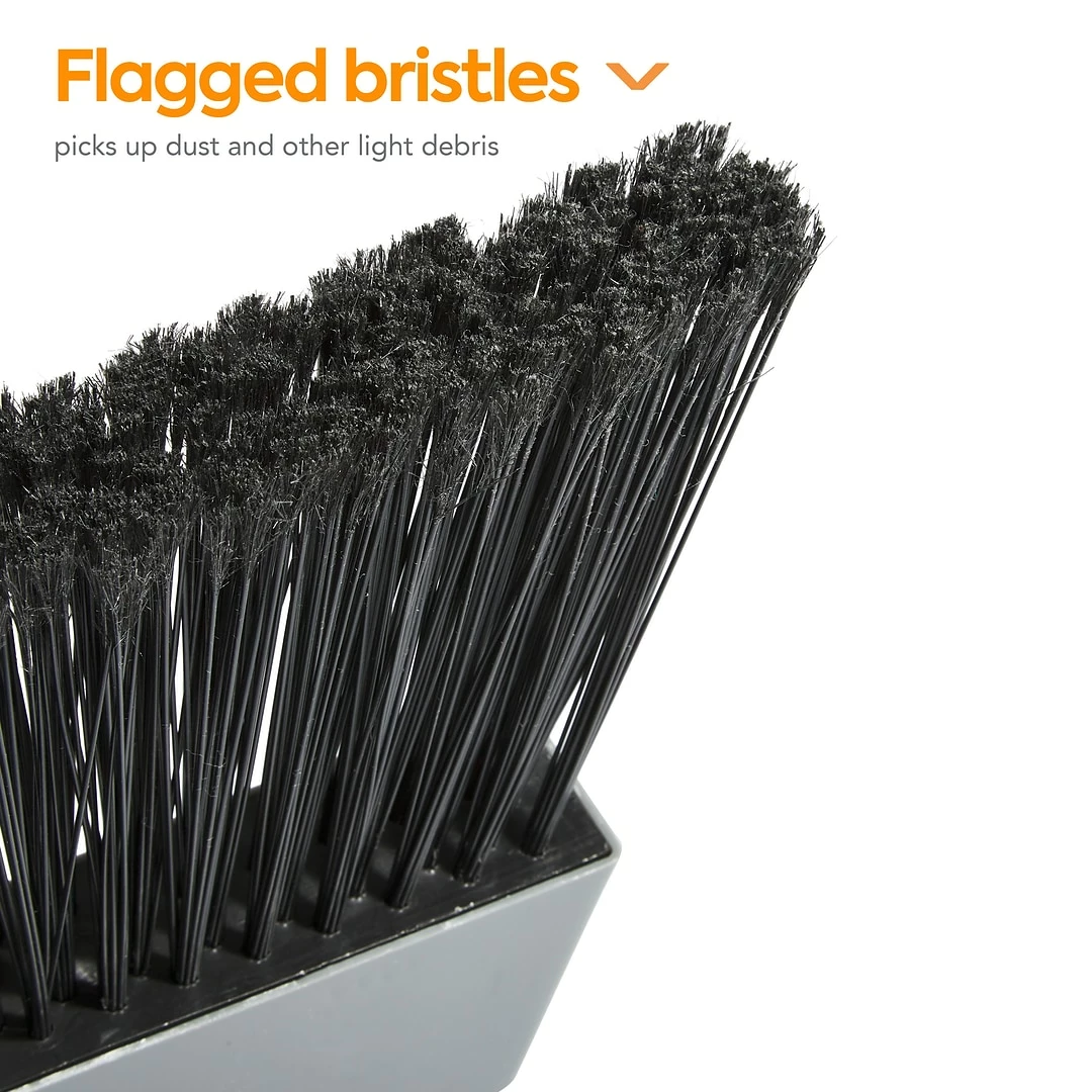 Coastwide Professional™ 8" Angled Broom, Gray (CW58003) 5 Coastwide Professional™ 8" Angled Broom, Gray (CW58003) - Image 3