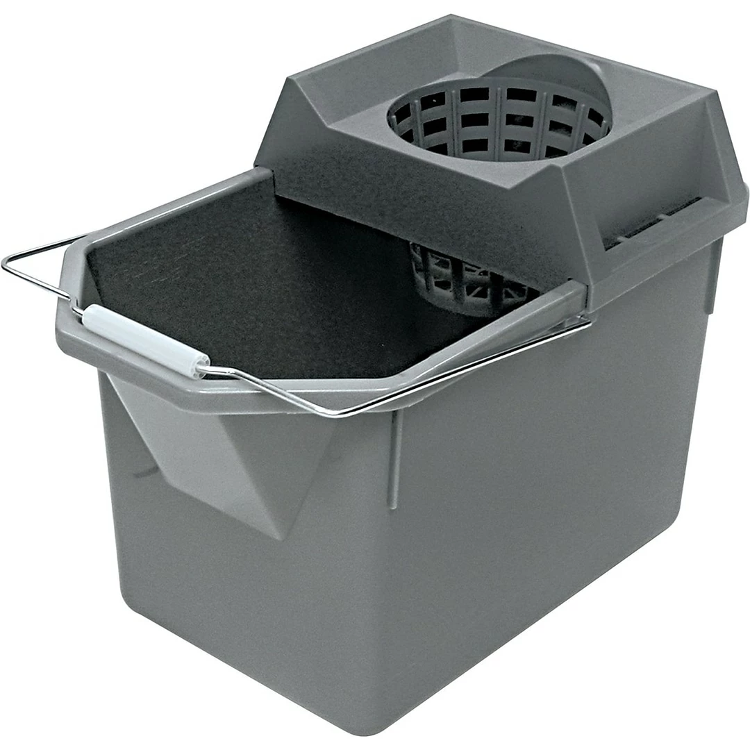 Rubbermaid® Pail And Mop Strainer Combination, 17 1/2" L X 10 1/2" W X 12" H 3 Rubbermaid® Pail And Mop Strainer Combination, 17 1/2" L X 10 1/2" W X 12" H