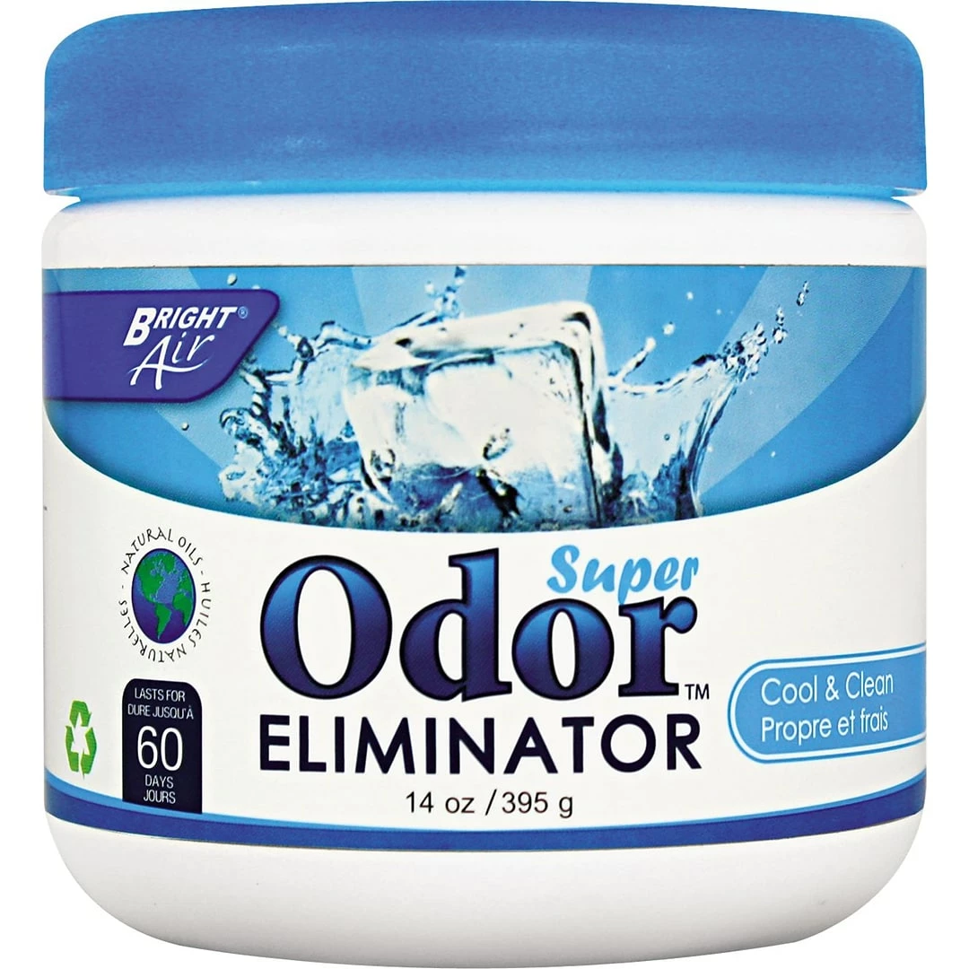 Bright Air Super Odor Eliminator, Cool & Clean, 14 Oz., 6/CT (BRI900090CT) 3 Bright Air Super Odor Eliminator, Cool & Clean, 14 Oz., 6/CT (BRI900090CT)