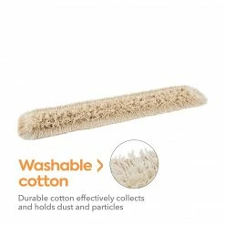 Coastwide Professional™ Cut-End Dust Mop Head, Cotton, 48" X 5", White (CW56755) 9 Coastwide Professional™ Cut-End Dust Mop Head, Cotton, 48" X 5", White (CW56755) -Febreze shop unnamed file 1243
