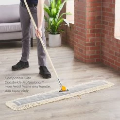 Coastwide Professional™ Cut-End Dust Mop Head, Cotton, 48" X 5", White (CW56755) 11 Coastwide Professional™ Cut-End Dust Mop Head, Cotton, 48" X 5", White (CW56755) -Febreze shop unnamed file 1245