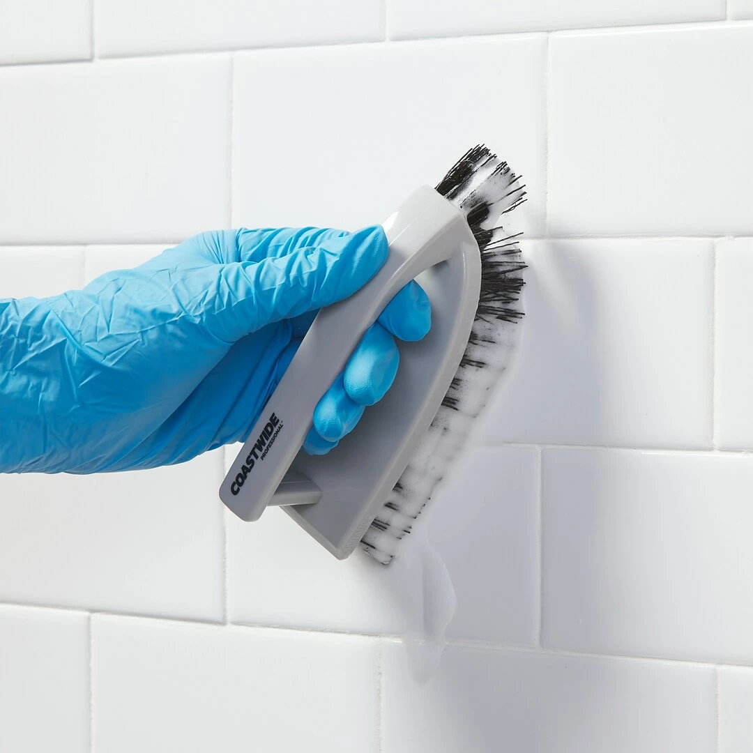Coastwide Professional™ 6" Scrub Brush, Gray (CW56794) 6 Coastwide Professional™ 6" Scrub Brush, Gray (CW56794) - Image 4