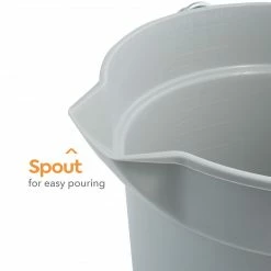 Coastwide Professional™ Plastic Bucket, 10 Qt., Gray (CW58017) 9 Coastwide Professional™ Plastic Bucket, 10 Qt., Gray (CW58017) -Febreze shop unnamed file 1363