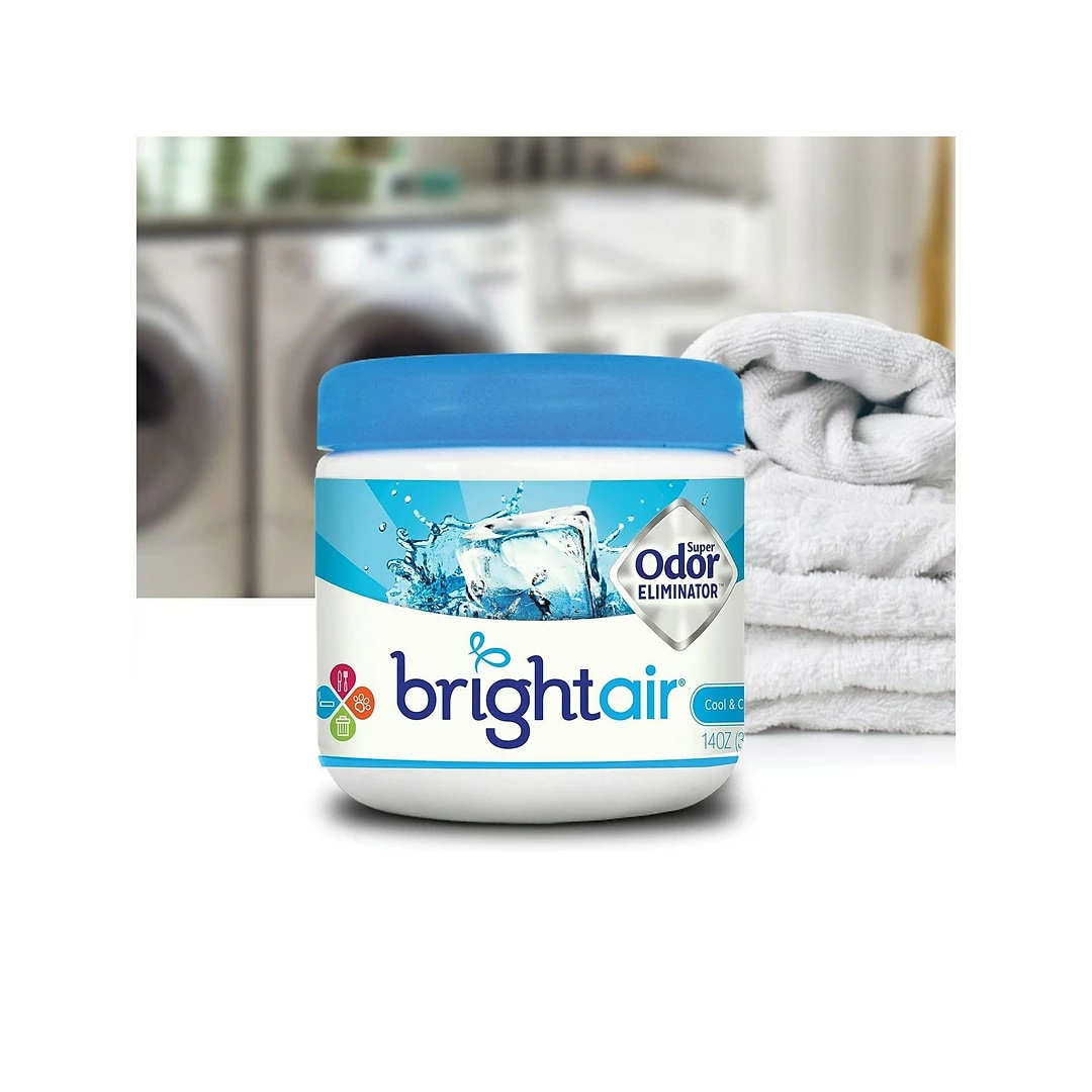 Bright Air Super Odor Eliminator Solid Air Freshener, Cool & Clean (900090) - Image 4