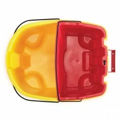 Rubbermaid Executive Series™ WaveBrake® 2.0 Janitorial Dirty Water Bucket, 18 Quart, Red (2064907)