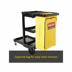 Rubbermaid Janitorial Cleaning Cart, Black Plastic (FG617388BLA) 16 Rubbermaid Janitorial Cleaning Cart, Black Plastic (FG617388BLA) -Febreze shop unnamed file 1456