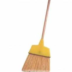 Weiler® Large Flagged Plastic Bristle Angle Broom