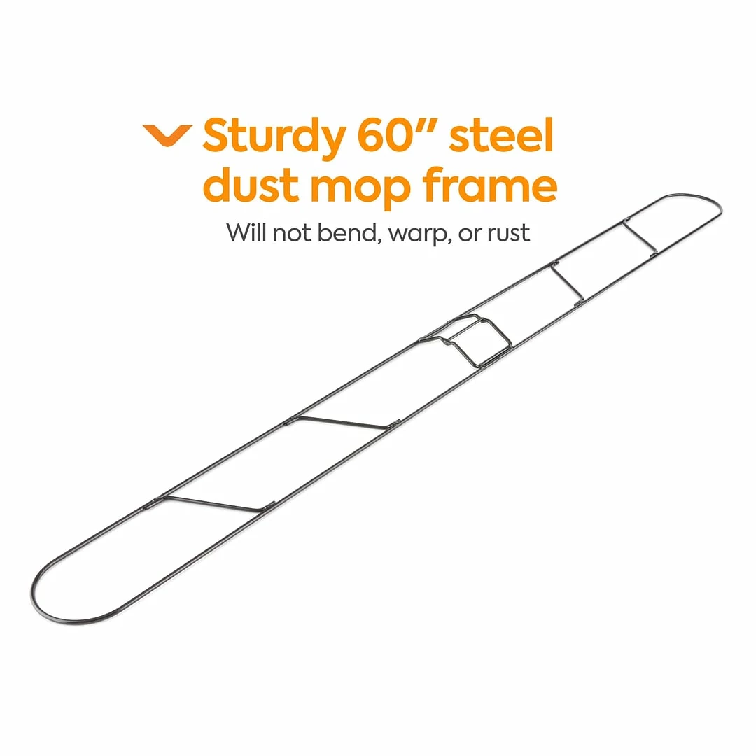 Coastwide Professional™ Dust Mop Frame, 60" X 5", Black (CW56767)