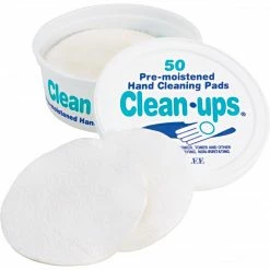 Lee Clean-Ups 3"Dia. Moistened Cleaning Pads, White, 60/Pack (10145) 5 Lee Clean-Ups 3"Dia. Moistened Cleaning Pads, White, 60/Pack (10145) -Febreze shop unnamed file 1543