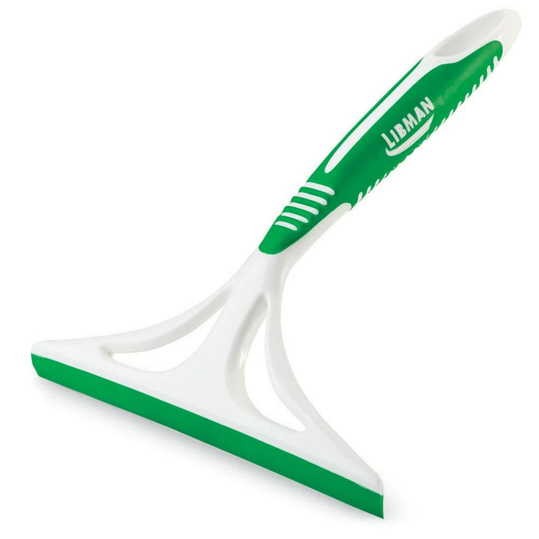 Libman Shower Squeegee Polypropylene 8"L Green & White, Case Of 6 (1070) 3 Libman Shower Squeegee Polypropylene 8"L Green & White, Case Of 6 (1070)