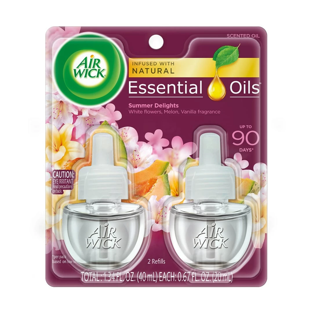 Air Wick Life Scents Scented Oils, Summer Delights, 2/Pack (6233891112) 3 Air Wick Life Scents Scented Oils, Summer Delights, 2/Pack (6233891112)