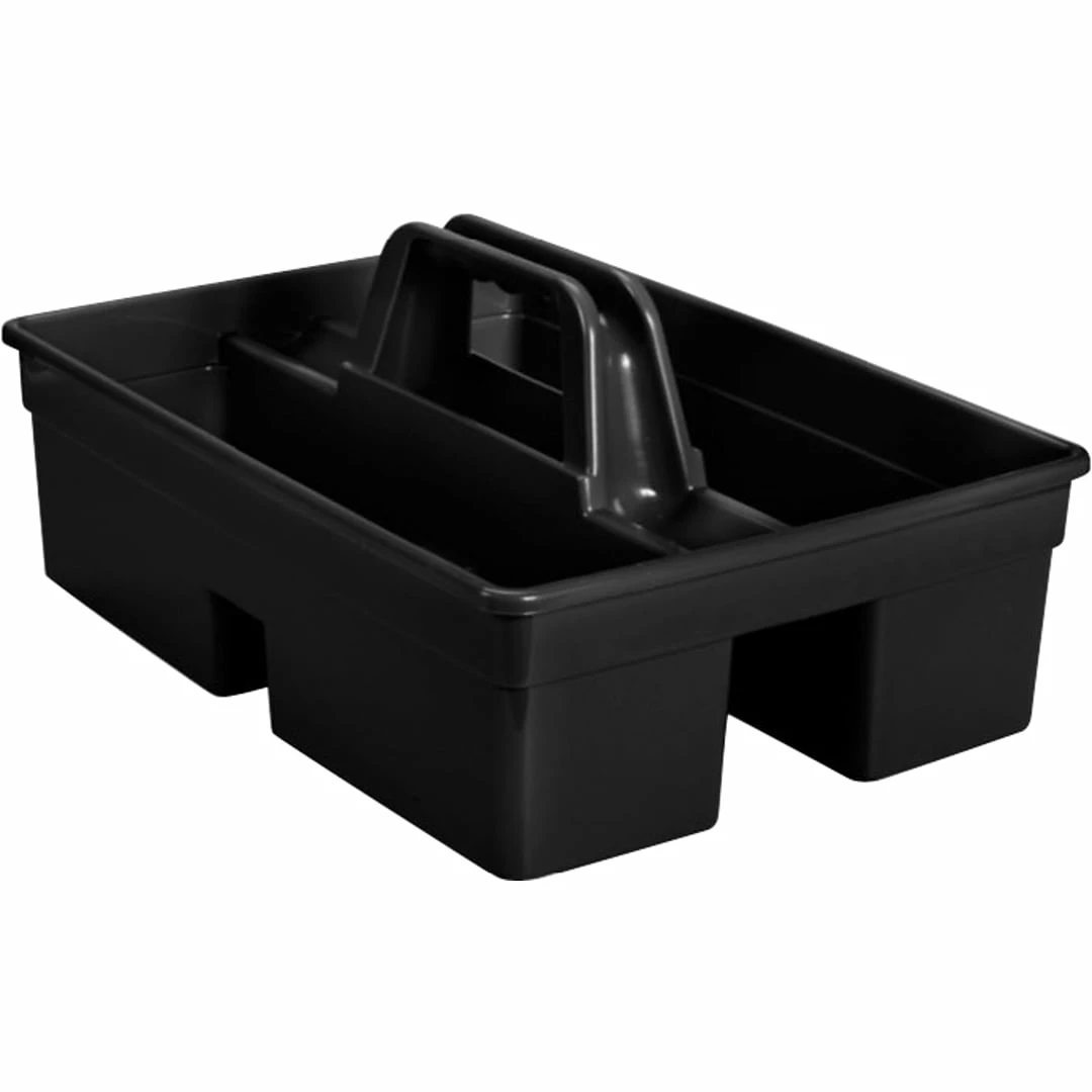Rubbermaid® Executive Carry Caddy, Black 3 Rubbermaid® Executive Carry Caddy, Black