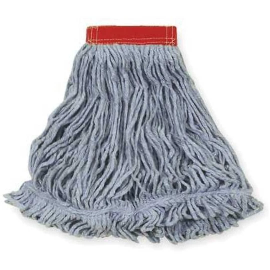Rubbermaid Commercial Products Super Stitch Standard Mop, 5" Headband, 6/Carton (FGD25306BL00)