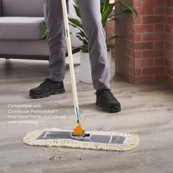 Coastwide Professional™ Cut-End Dust Mop Head, Cotton, 18" X 5", White (CW56752) -Febreze shop unnamed file 1743