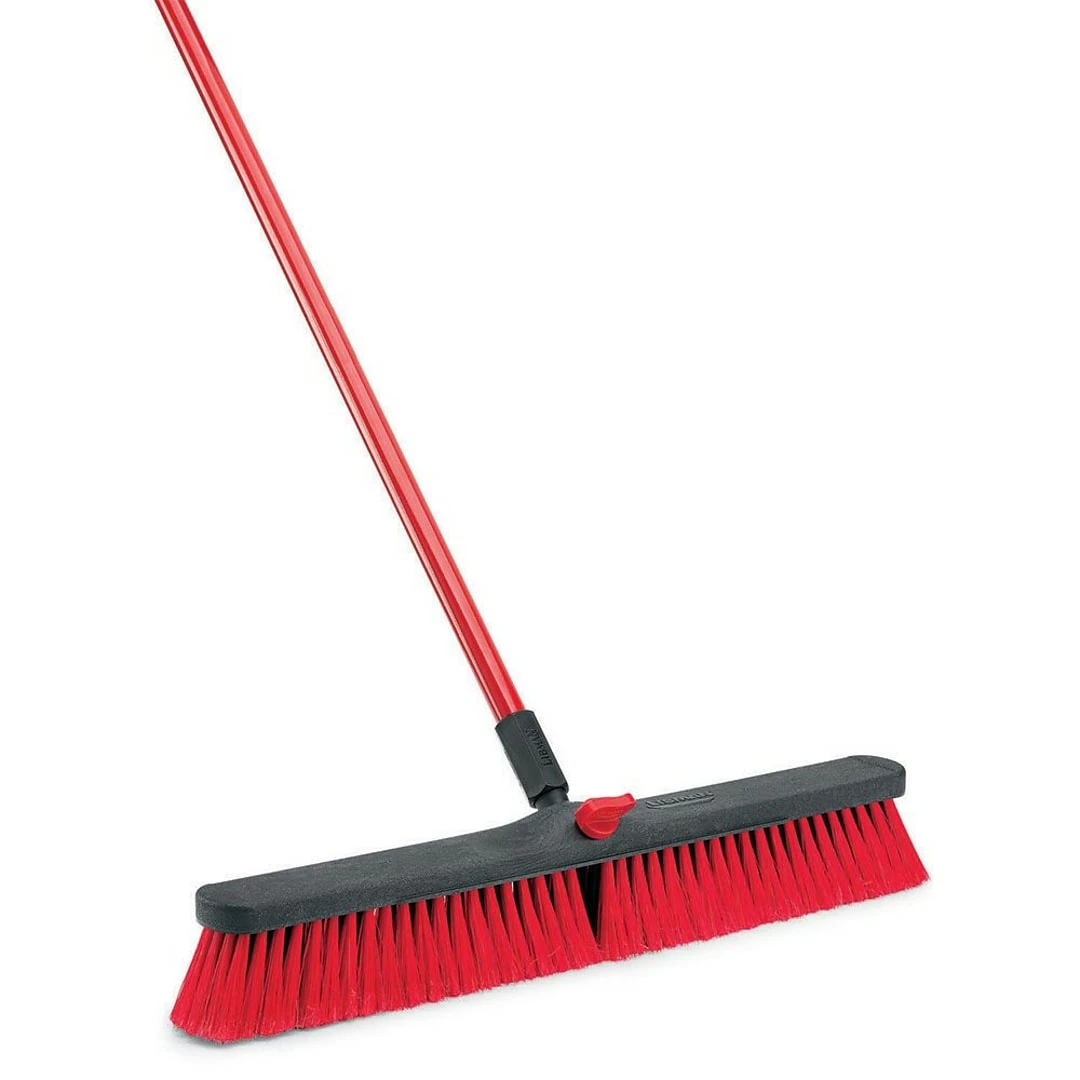 Libman 24” Multi-Surface Push Broom, Steel Handle, 4 Pack (#805) 3 Libman 24” Multi-Surface Push Broom, Steel Handle, 4 Pack (#805)