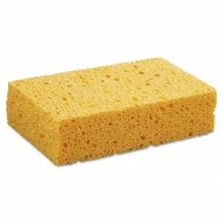 Premier Pads Premiere Pads Medium Cellulose Sponge; Yellow, 24/Case