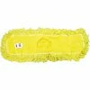 Rubbermaid Commercial Trapper Commercial Dust Mop Looped-end Launderable 5" X 24" Yellow