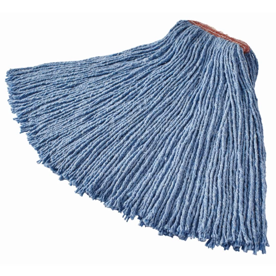 Rubbermaid Dura Pro Synthetic Blend 20 Oz Wet Mop Head, 1" Headband, Blue (FGF51700BL00) 3 Rubbermaid Dura Pro Synthetic Blend 20 Oz Wet Mop Head, 1" Headband, Blue (FGF51700BL00)
