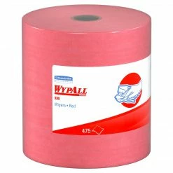 Alternative view of WypAll X80 Cloth Wipers, Red, 475/Roll (41055)