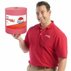 WypAll X80 Cloth Wipers, Red, 475/Roll (41055) 15 WypAll X80 Cloth Wipers, Red, 475/Roll (41055) -Febreze shop unnamed file 1939