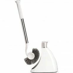 Simplehuman® Toilet Brush With Caddy, White -Febreze shop unnamed file 2027
