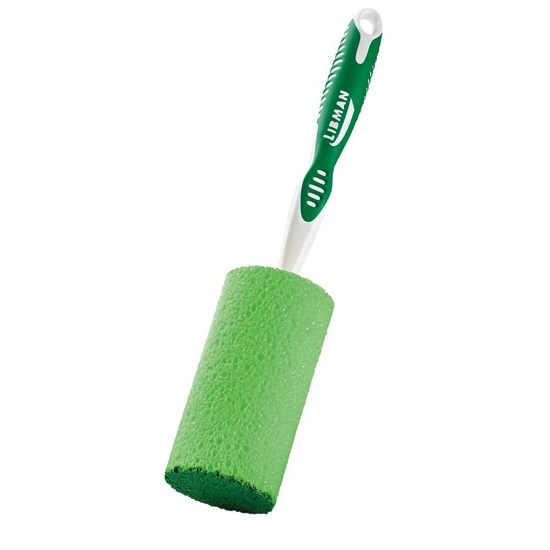 Libman Cylindrical 2"W X 4.5"L Glass And Dish Sponge, 12/Carton (0035) 3 Libman Cylindrical 2"W X 4.5"L Glass And Dish Sponge, 12/Carton (0035)