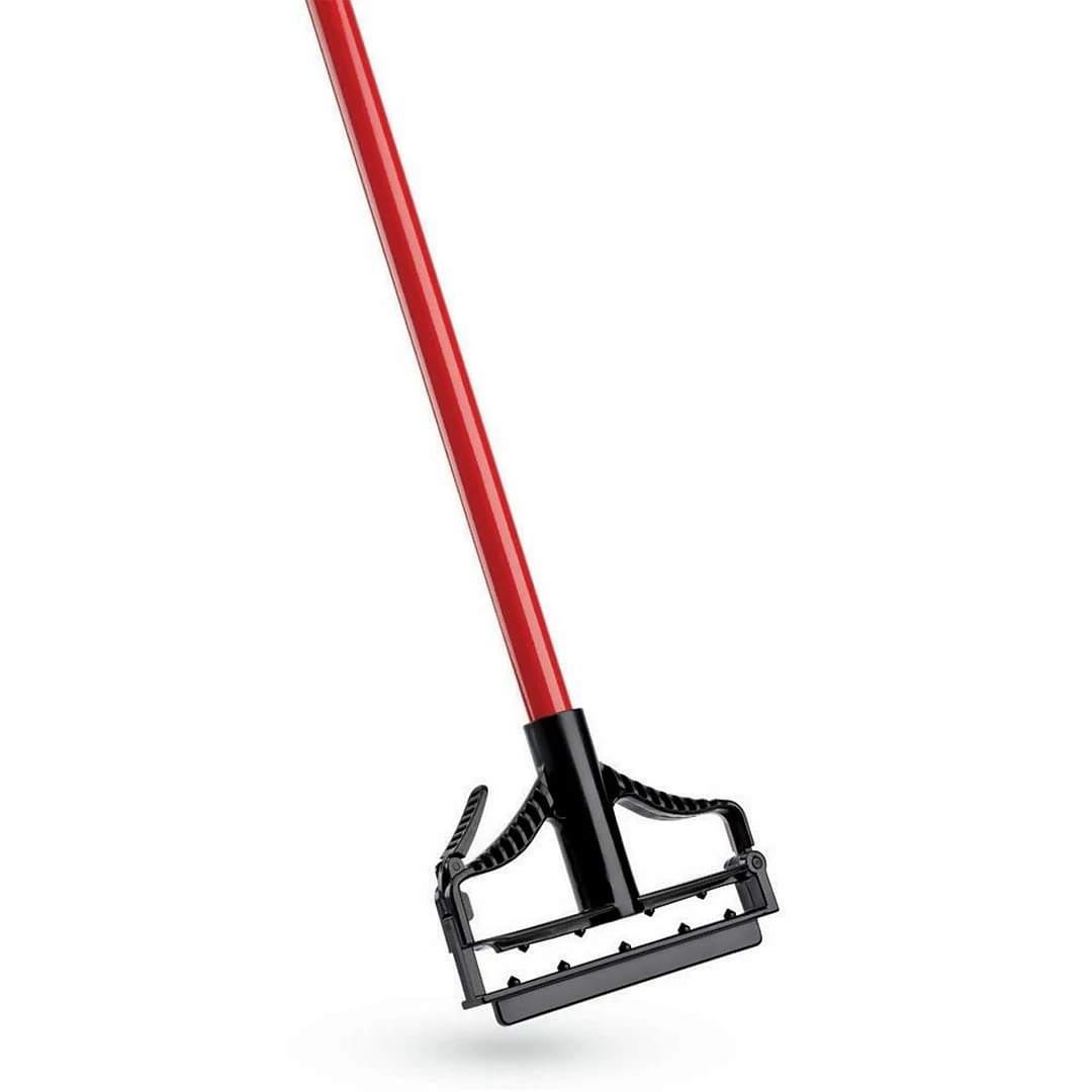 Libman Quick-Change Mop Handle, Steel Handle 60"L Red & Black, 6/Carton (0982) 3 Libman Quick-Change Mop Handle, Steel Handle 60"L Red & Black, 6/Carton (0982)