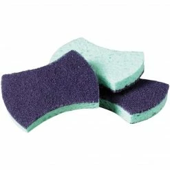 Scotch-Brite™ Power Sponge, Teal/Purple, 20/Pack (3000)