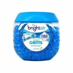 Bright Air Scent Gems Solid Air Freshener, Cool And Clean (900228)