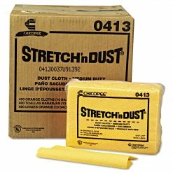 Chix Chicopee 17" Stretch 'n Dust Cloth, Yellow
