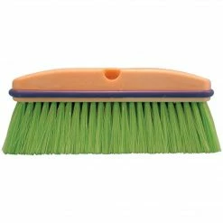 Magnolia Brush 455-3033 10" Nylon Bristle Vehicle Wash Brush; Flagged Green
