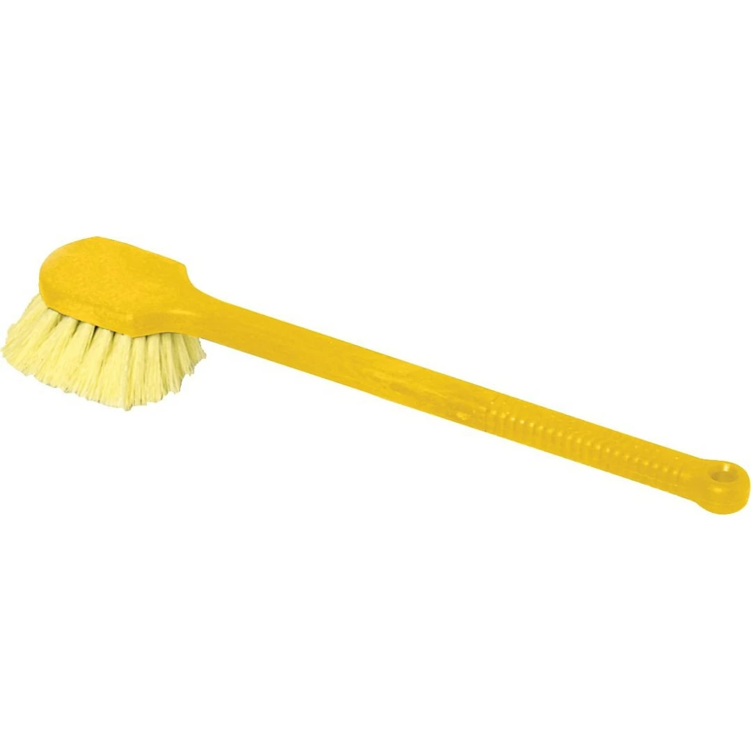 Rubbermaid Plastic Utility Brush, Yellow (FG9B3200YEL)
