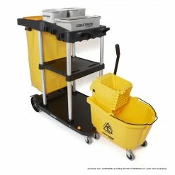 Coastwide Professional™ Click-Connect Janitorial Cart, 2 Shelf Set With Accessories (CW55228) -Febreze shop unnamed file 2155