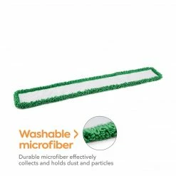 Coastwide Professional™ Looped-End Dust Mop Head, Microfiber, 48" X 5", Green (CW56772) 9 Coastwide Professional™ Looped-End Dust Mop Head, Microfiber, 48" X 5", Green (CW56772) -Febreze shop unnamed file 2196
