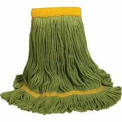 O'Dell® Recycled PET Mop Head, 5" Headband, Green (1400M/GR)
