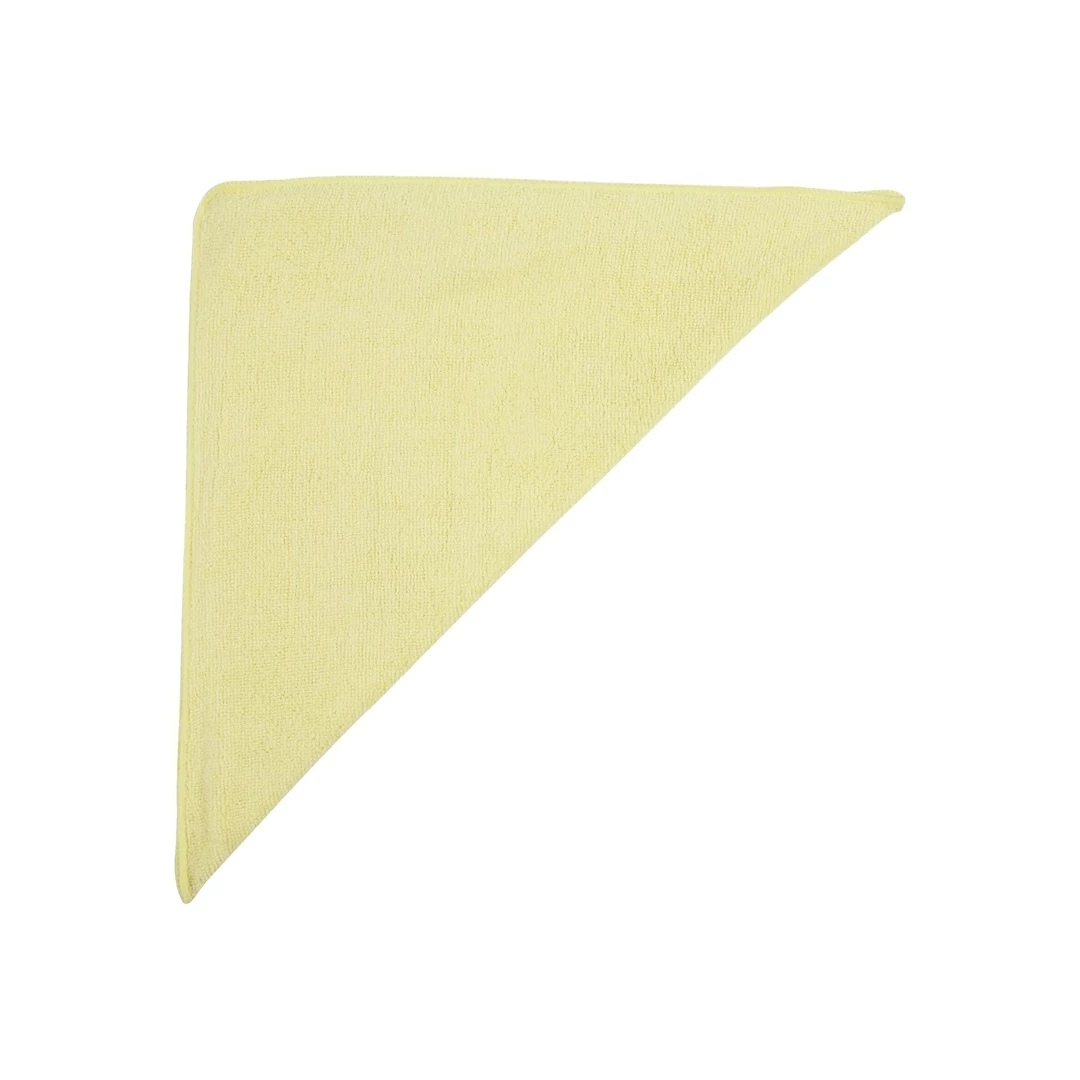 Rubbermaid Commercial Microfiber Dry Cloths, Yellow, 24/Pack (1820584) - Image 2