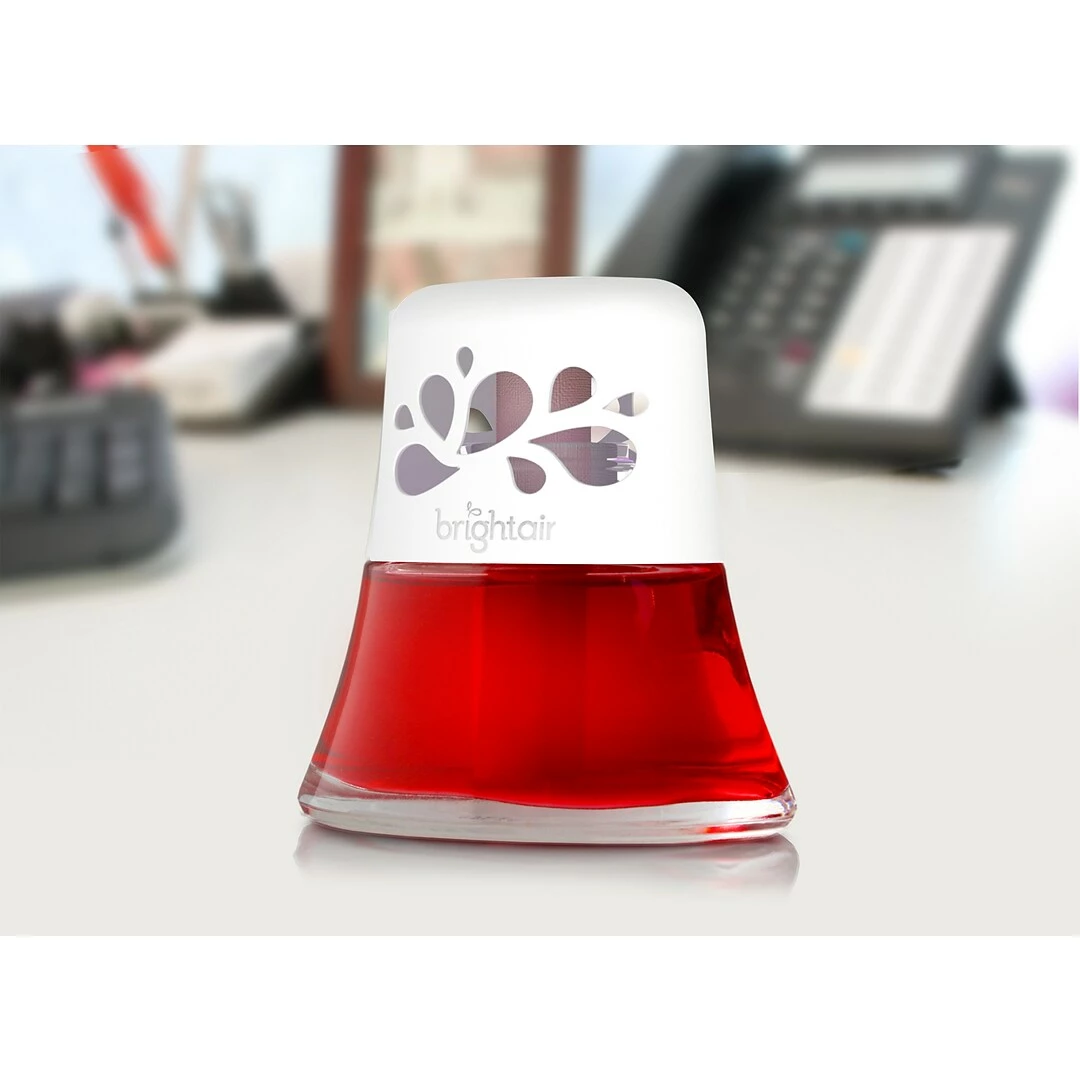 Bright Air Scented Oil & Holder, Macintosh Apple And Cinnamon (900022) - Image 4