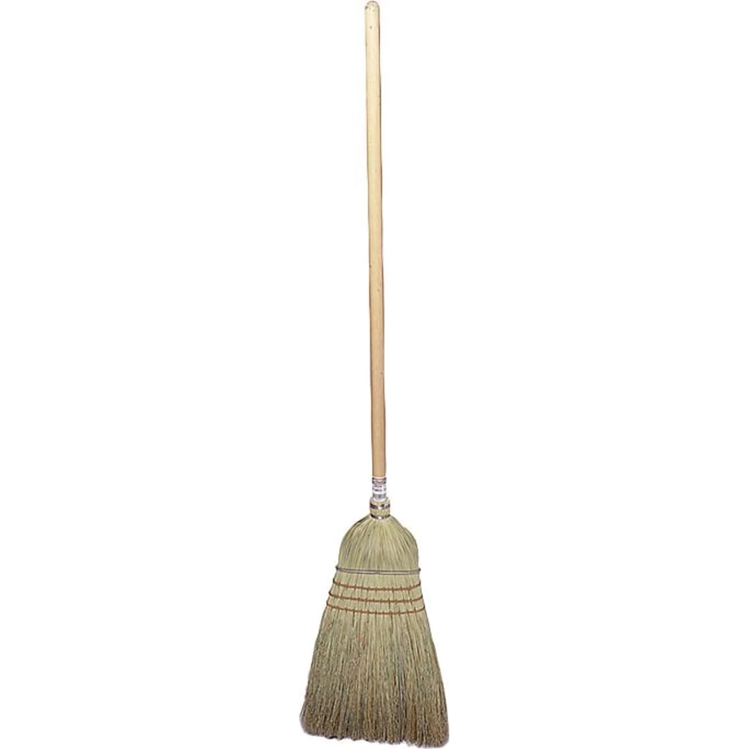 Weiler 804-44008 57" Corn/Fiber Bristle Upright Broom; 6/Carton 3 Weiler 804-44008 57" Corn/Fiber Bristle Upright Broom; 6/Carton