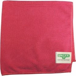 Unger Smart Color MicroWipe 4000, Red, 10/PK