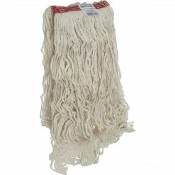 Rubbermaid Super Stitch Large Standard Mop, Tailband, 6/Carton (FGD11306WH00)