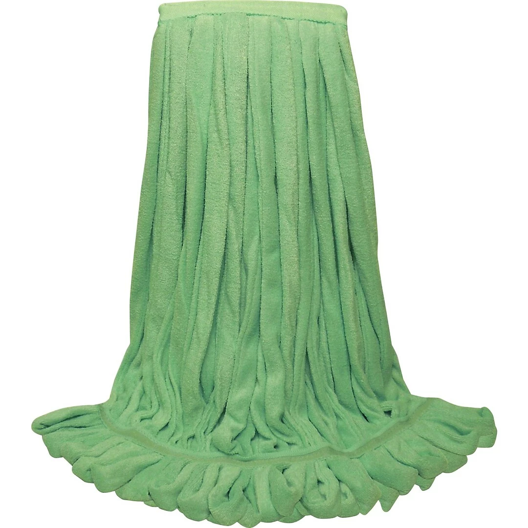 O'Dell MWTLGNB Microfiber Tube Mop, Green, Large, 1 1/2" Headband, 12/CT 3 O'Dell MWTLGNB Microfiber Tube Mop, Green, Large, 1 1/2" Headband, 12/CT