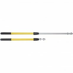 Rubbermaid Hygen™ Quick-Connect Extension Handle, Yellow, 20" - 40" (50.8 Cm - 101.6 Cm)