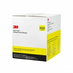 3M™ Easy Trap™ Duster Sweep & Dust Sheets, 5" X 6", 250 Sheets/Roll, 2 Rolls/Case (55655W)