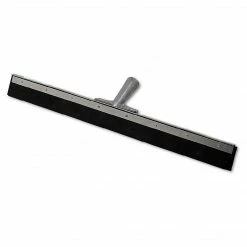 Unger® AquaDozer® Eco Floor Squeegee Straight, Black Rubber Blade, 18" (FE450)