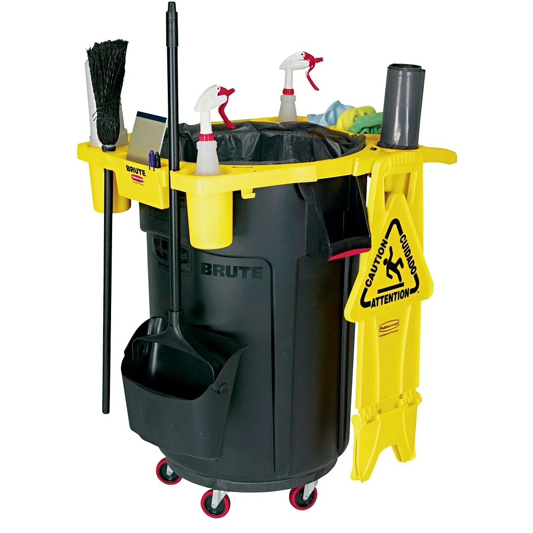 Rubbermaid Brute Rim Caddy (FG9W8700YEL) 4 Rubbermaid Brute Rim Caddy (FG9W8700YEL) - Image 2